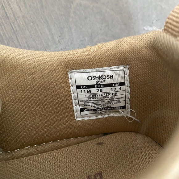 Oshkosh B’gosh slip on toddler shoes - Picture 4 of 5